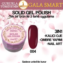 Gala Solıd Gel Polısh 15 Ml No 004