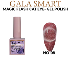 Magic Flash Cat Eye Gel Polish 10ML No:8 Kırmızı