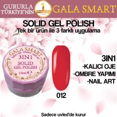 Gala Solıd Gel Polısh 15 Ml No 012