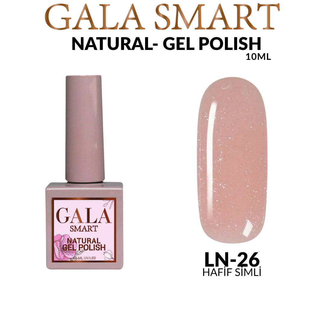 Gala Smart Natural Kalıcı Oje 10 mle LN26