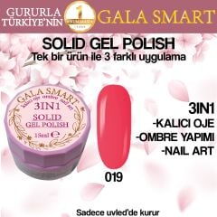 Gala Solıd Gel Polısh 15 Ml No 019