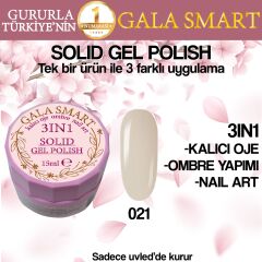 Gala Solıd Gel Polısh 15 Ml No 021