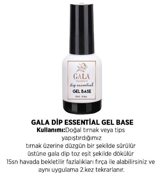 Gala Dip Sistem Gel Base 12Ml
