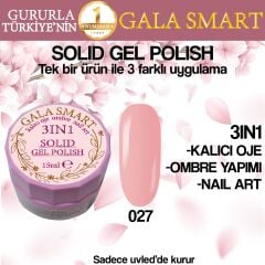 Gala Solıd Gel Polısh 15 Ml No 027