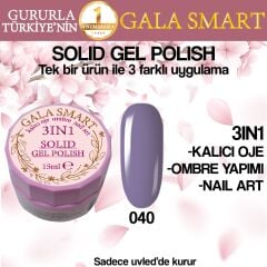 Gala Solıd Gel Polısh 15 Ml No 040