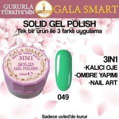 Gala  Solıd Gel Polısh 15 Ml No 049