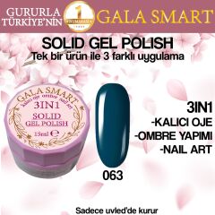 Gala Solıd Gel Polısh 15 Ml No 063