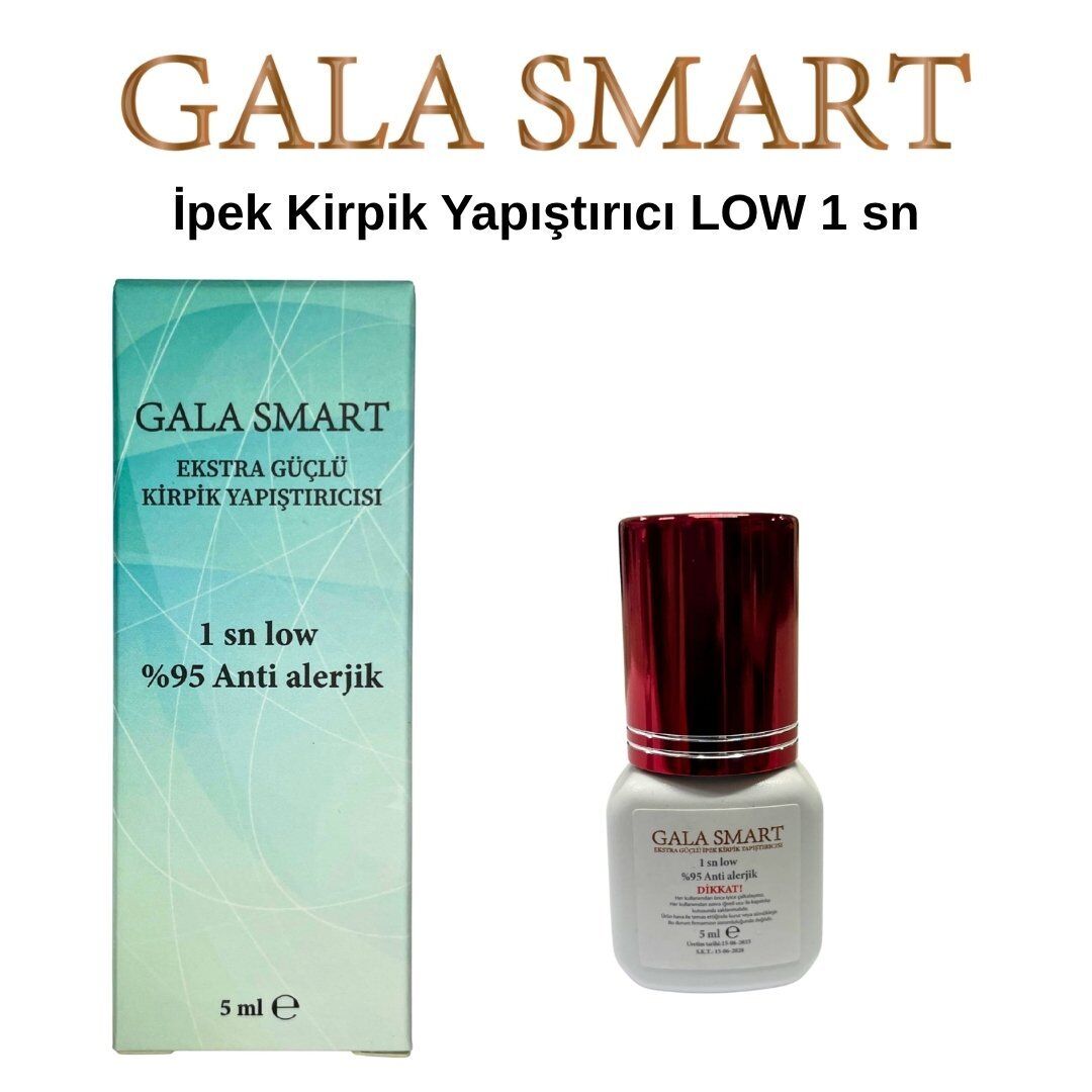 Gala Smart Low - 1 Saniye Kirpik Yapıştırıcısı (Anti Alerjik)