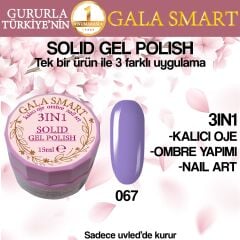 Gala  Solıd Gel Polısh 15 Ml No 067