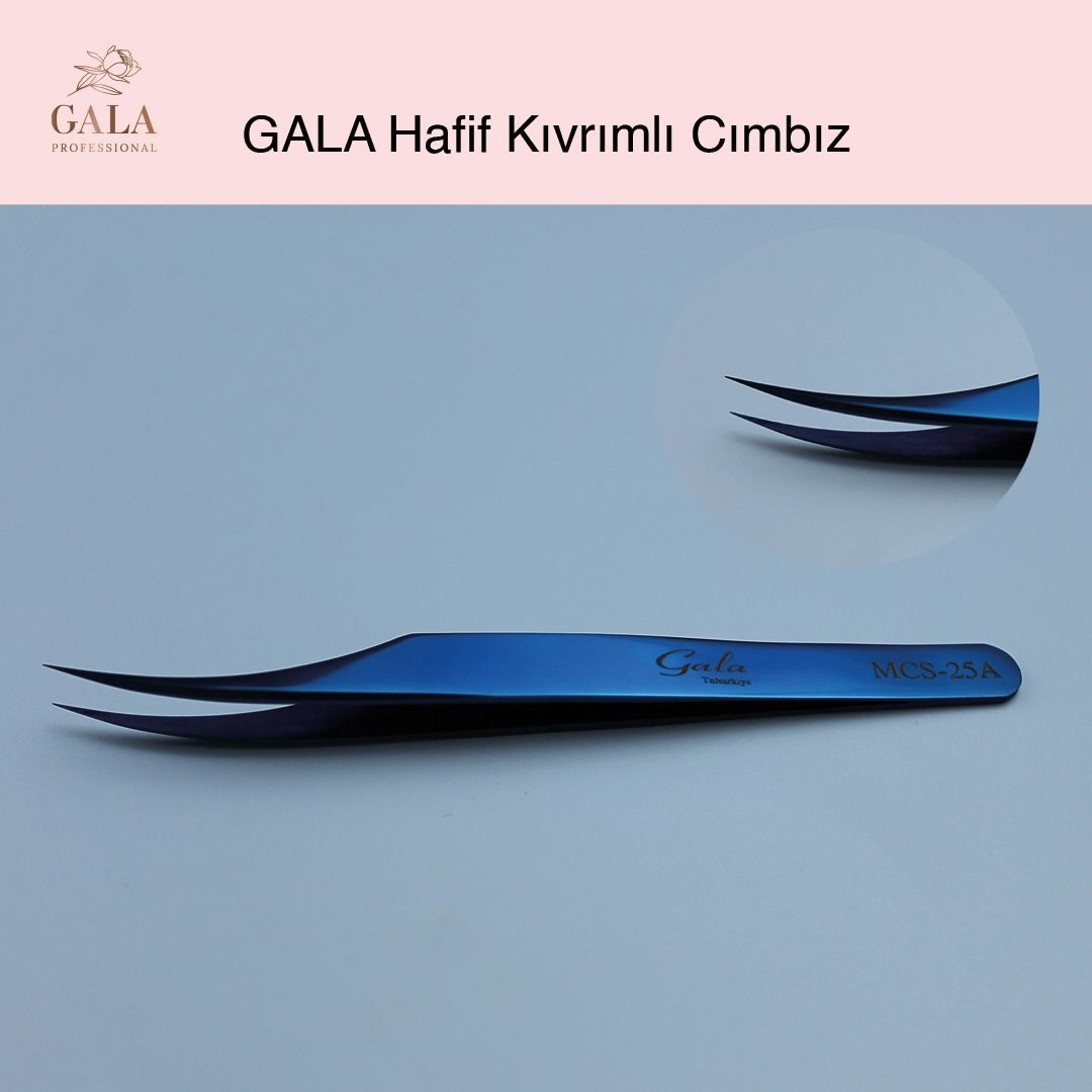 Gala Cımbız Hafif Kıvrımlı