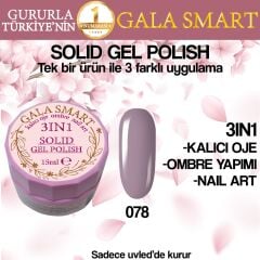 Gala Solıd Gel Polısh 15 Ml No 078