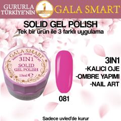 Gala Solıd Gel Polısh 15 Ml No 081