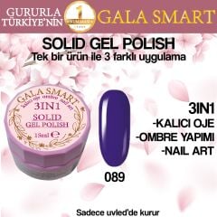 Gala  Solıd Gel Polısh 15 Ml No 089