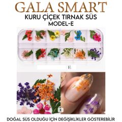 Kuru Çiçek Tırnak Süs Model:E