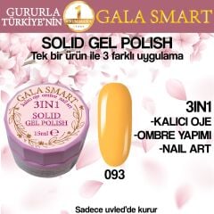 Gala Solıd Gel Polısh  15 Ml No 093