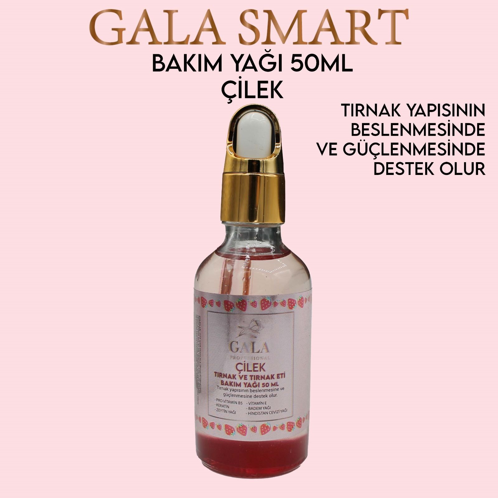 Gala Tırnak Bakım Yağı 50 Ml - Çilek