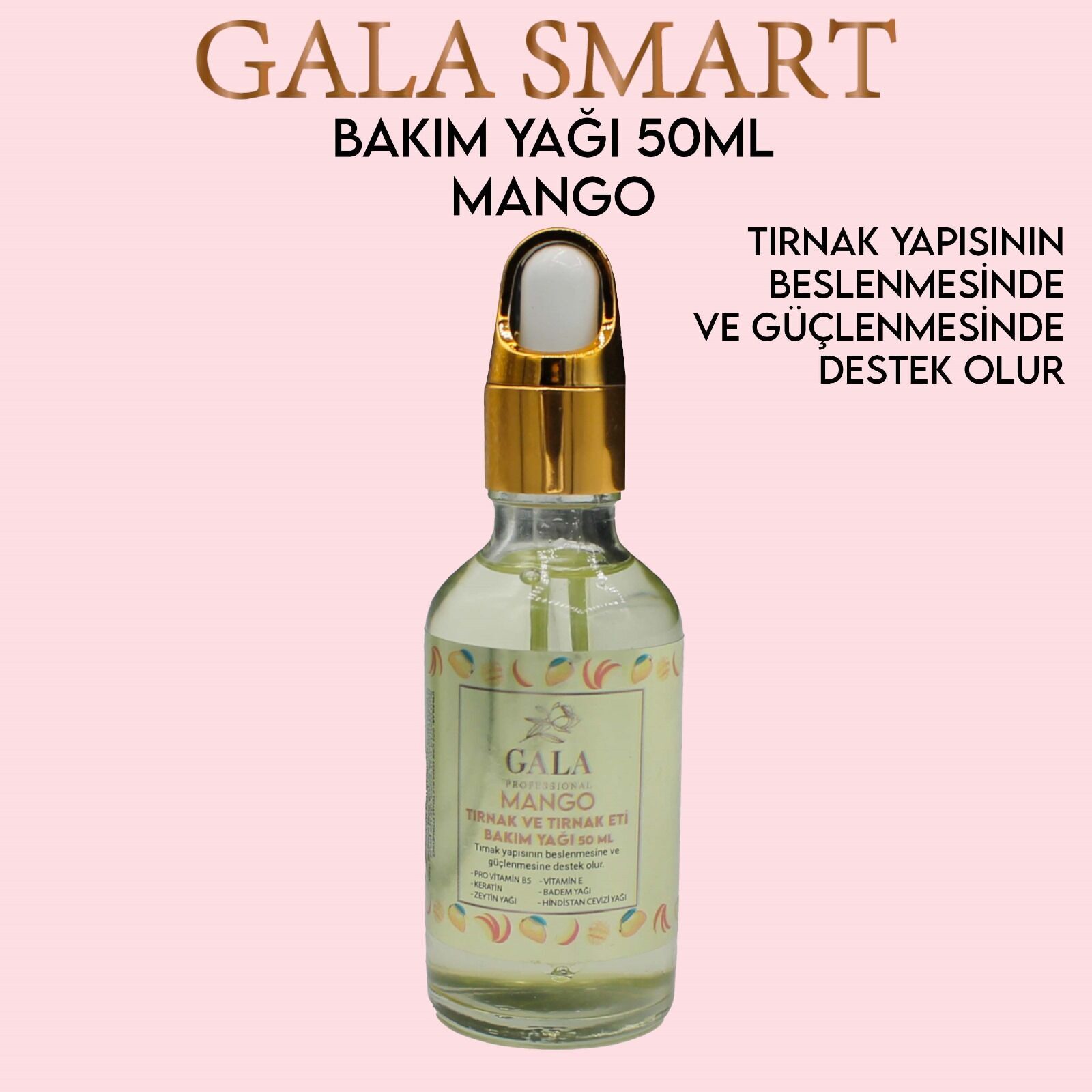 Gala Tırnak Bakım Yağı 50 Ml - Mango