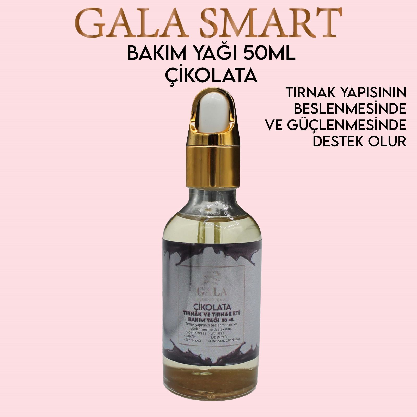 Tırnak Bakım Yağı Çikolata - 50 ML