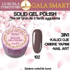 Gala Solıd Gel Polısh 15 Ml No 102