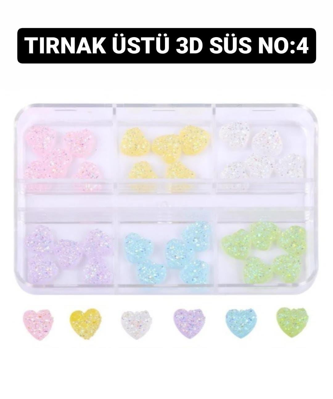 3D Tırnak Süs - No:4