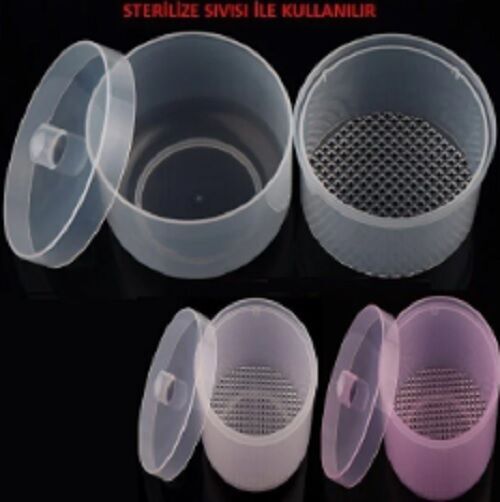 Mini Sterilize Yuvarlak Kutu - Mavi