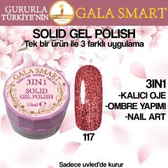 Gala Solıd Gel Polısh 15 Ml No 117