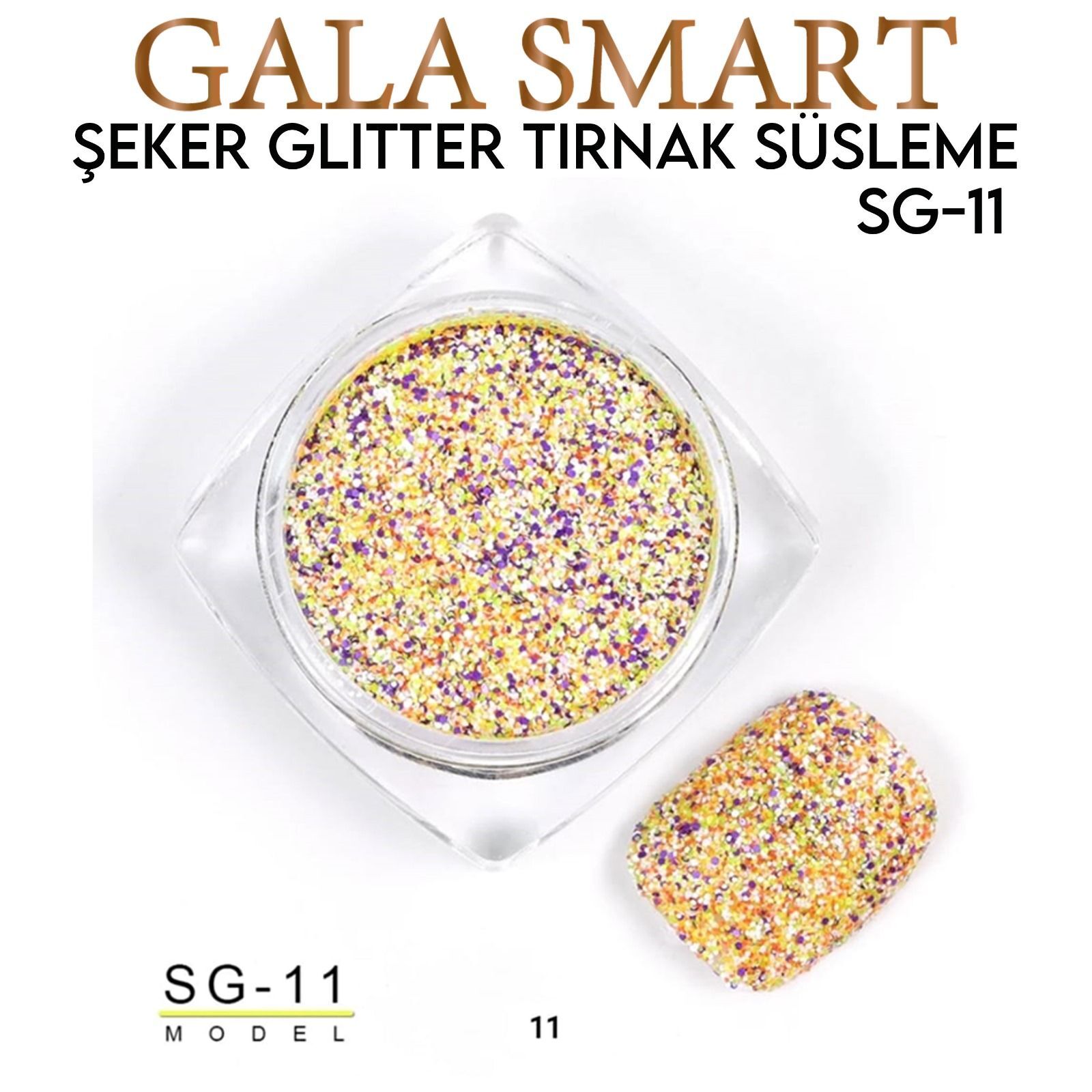 Şeker Glitter Tırnak Süsleme No:Sg-11