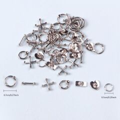 Özel Metal Tırnak Süs No:4