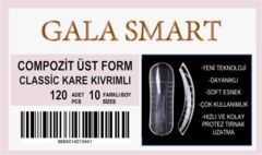 Üst Form Klasik Kare Kıvrımlı - 120'Li Kutu