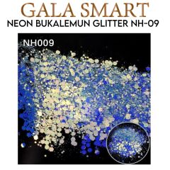 Neon Bukalemun Glitter Süs - Nh-09