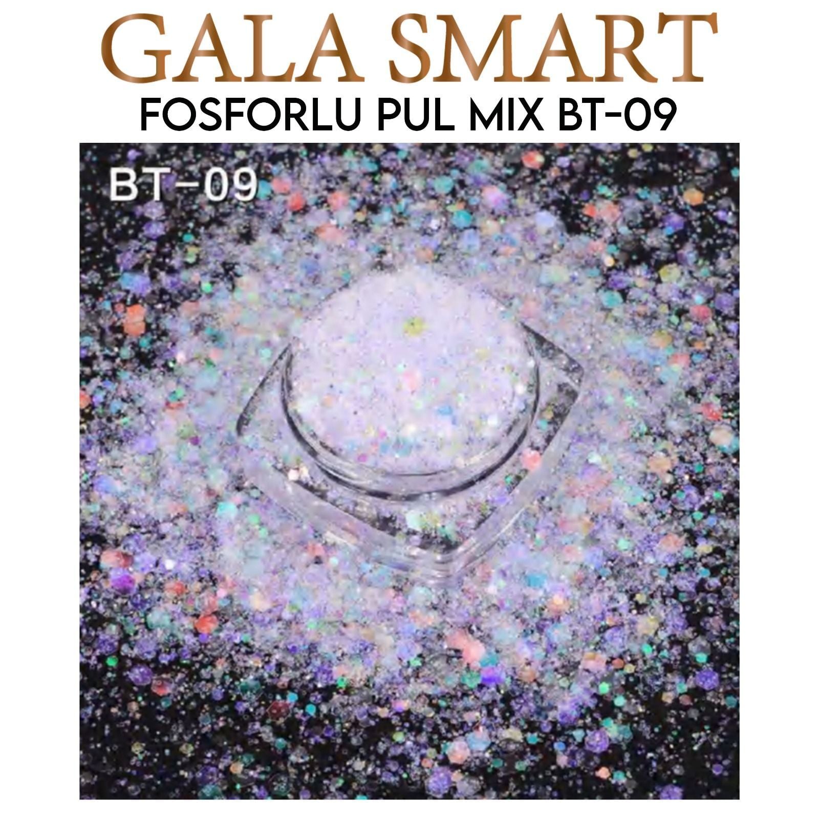 Fosforlu Pul Mix Süs - Bt-09