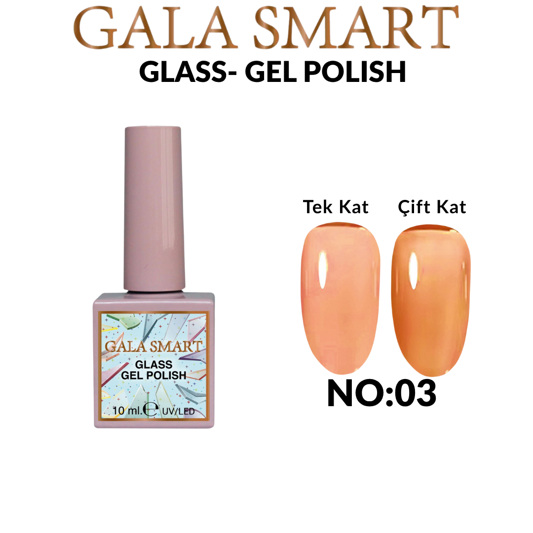 Glass Kalıcı Oje  10 Mle No:03