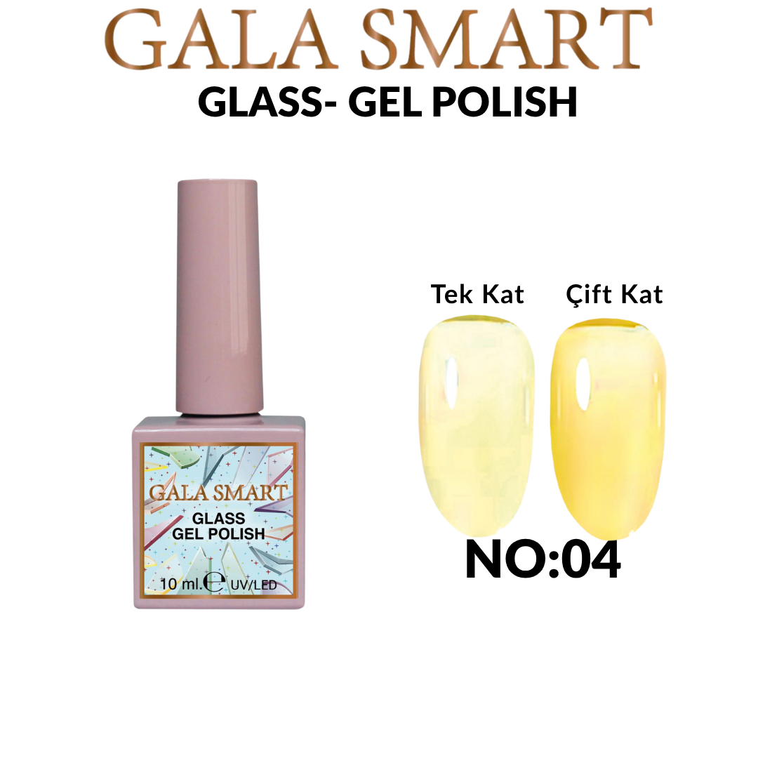 Glass Kalıcı Oje 10 Mle No:04