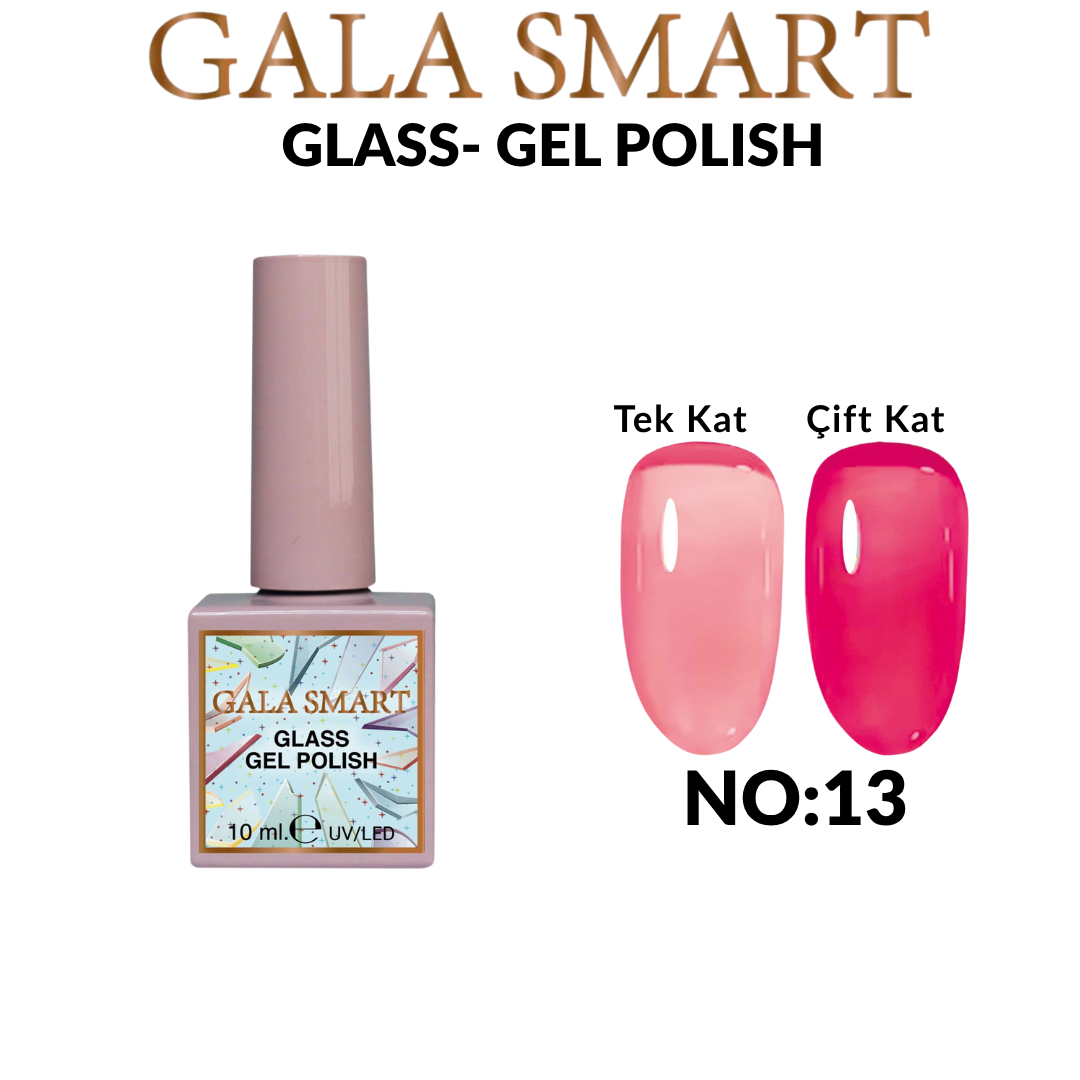 Glass Kalıcı Oje 10 Mle No:13