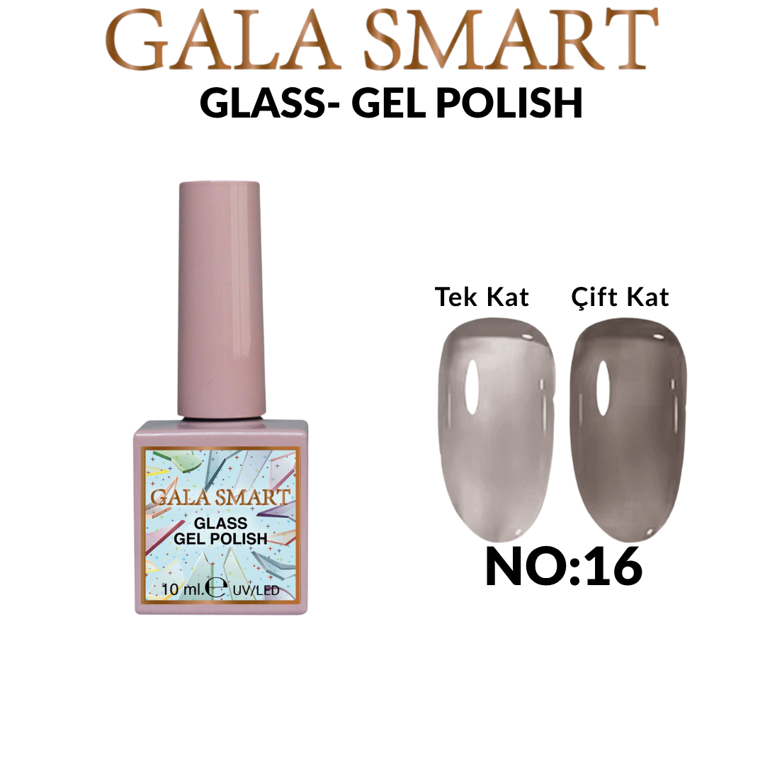 Glass Kalıcı Oje 10 Mle No:16
