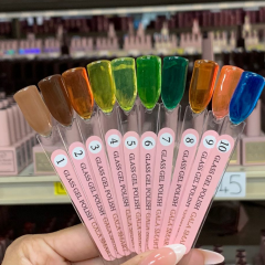 Glass Kalıcı Oje  10 Mle No:18