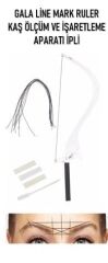 Tnl Line Mark Ruler Kaş Ölçüm Ve İşaretleme Aparatı İpli