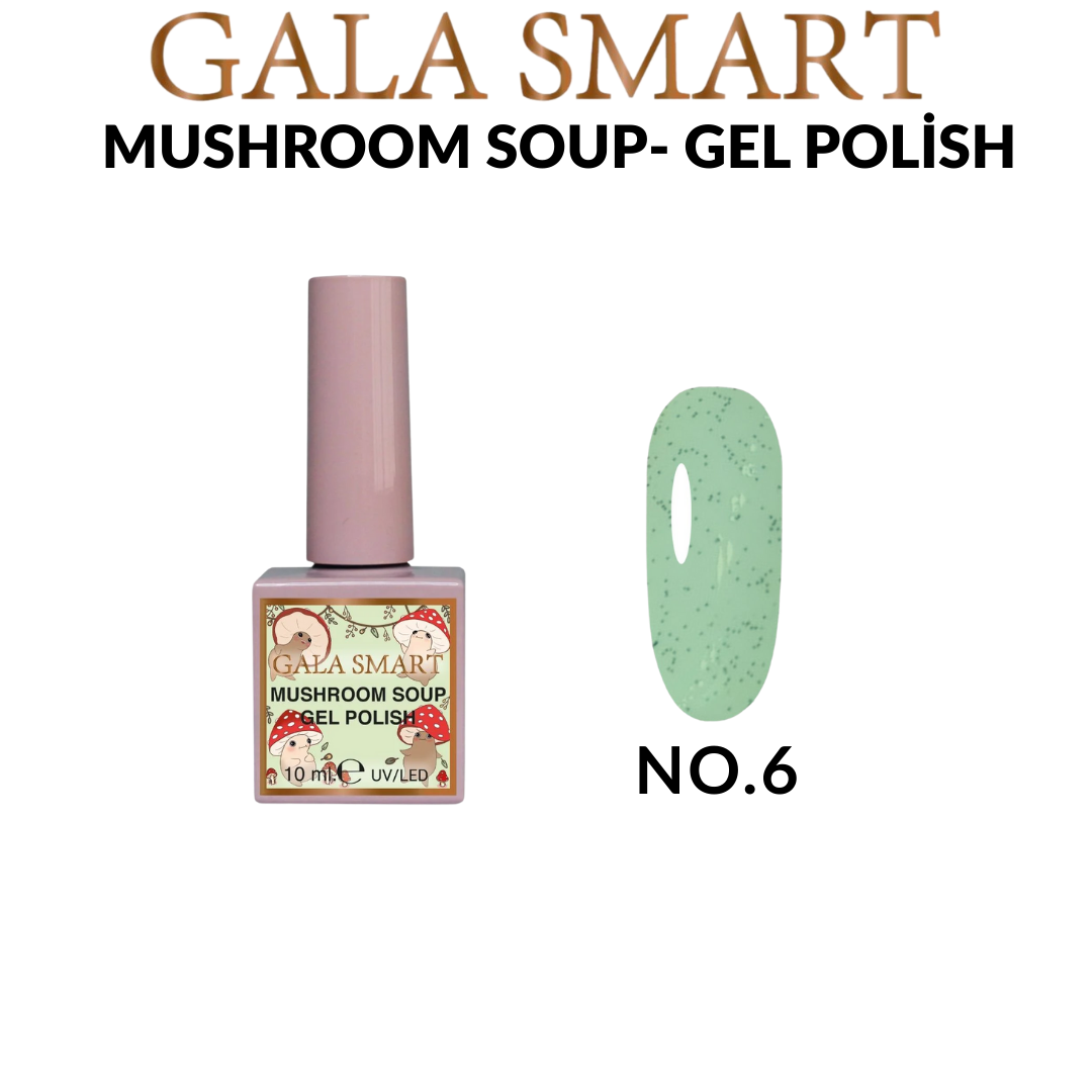 Gala Smart - Mushroom Soup Kalıcı Oje - No;6