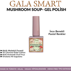 Gala Smart - Mushroom Soup Kalıcı Oje - No;6