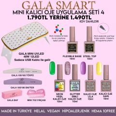 Gala Smart - Mini Kalıcı Oje Uygulama Set - 4