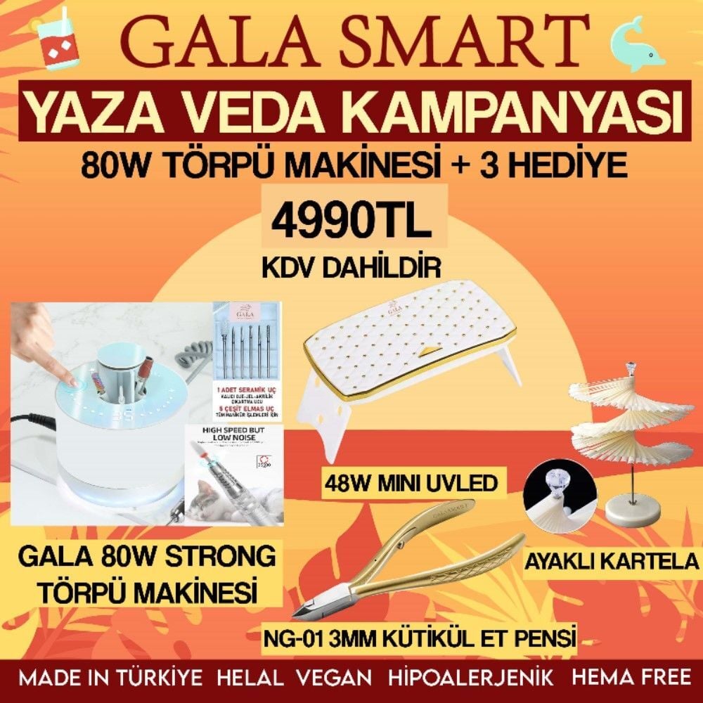 Özel Kampanya - Gala Strong 80W Freze Makinesi