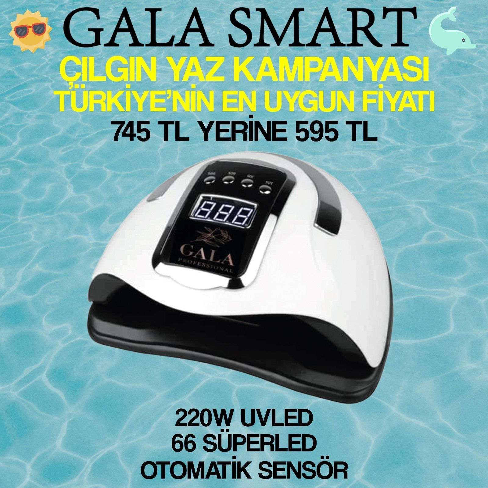 Özel Kampanya - Uvled Kurutucu - 220W Beyaz