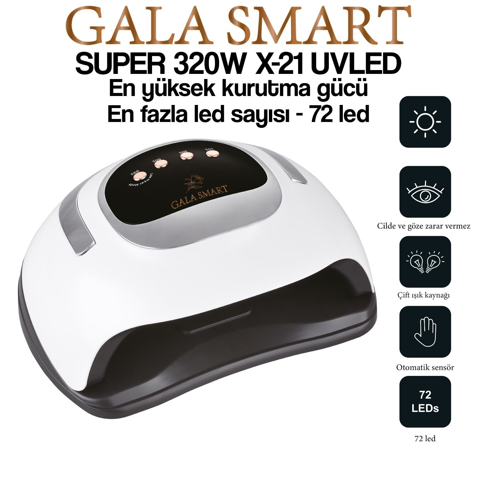 Gala Smart Super 320W X-21 Uvled Kurutucu
