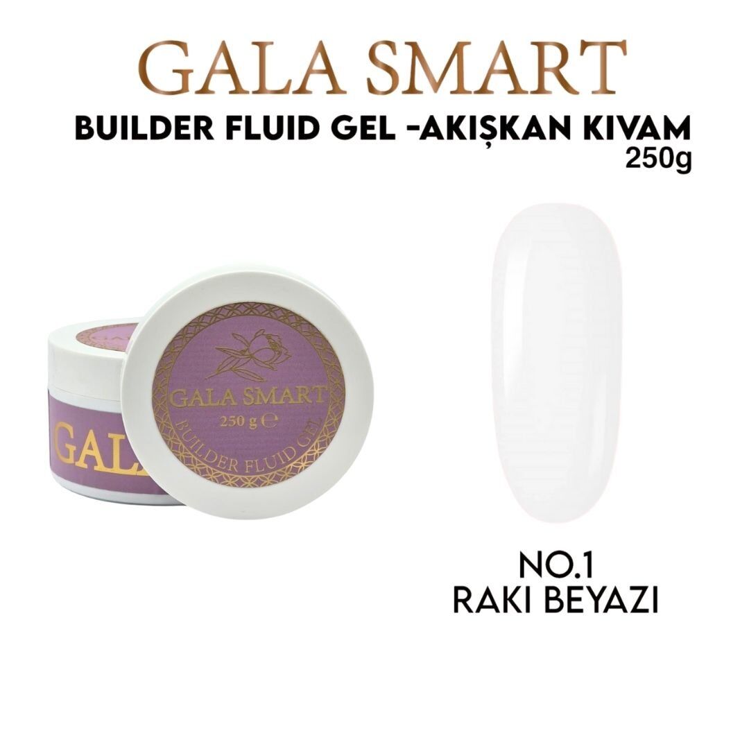Builder Fluid Gel 250 G - No:1 Rakı Beyazı