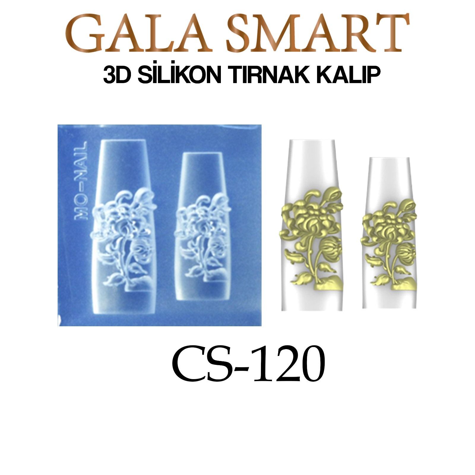 Silikon Tırnak Kalıp  - Model: Cs-120