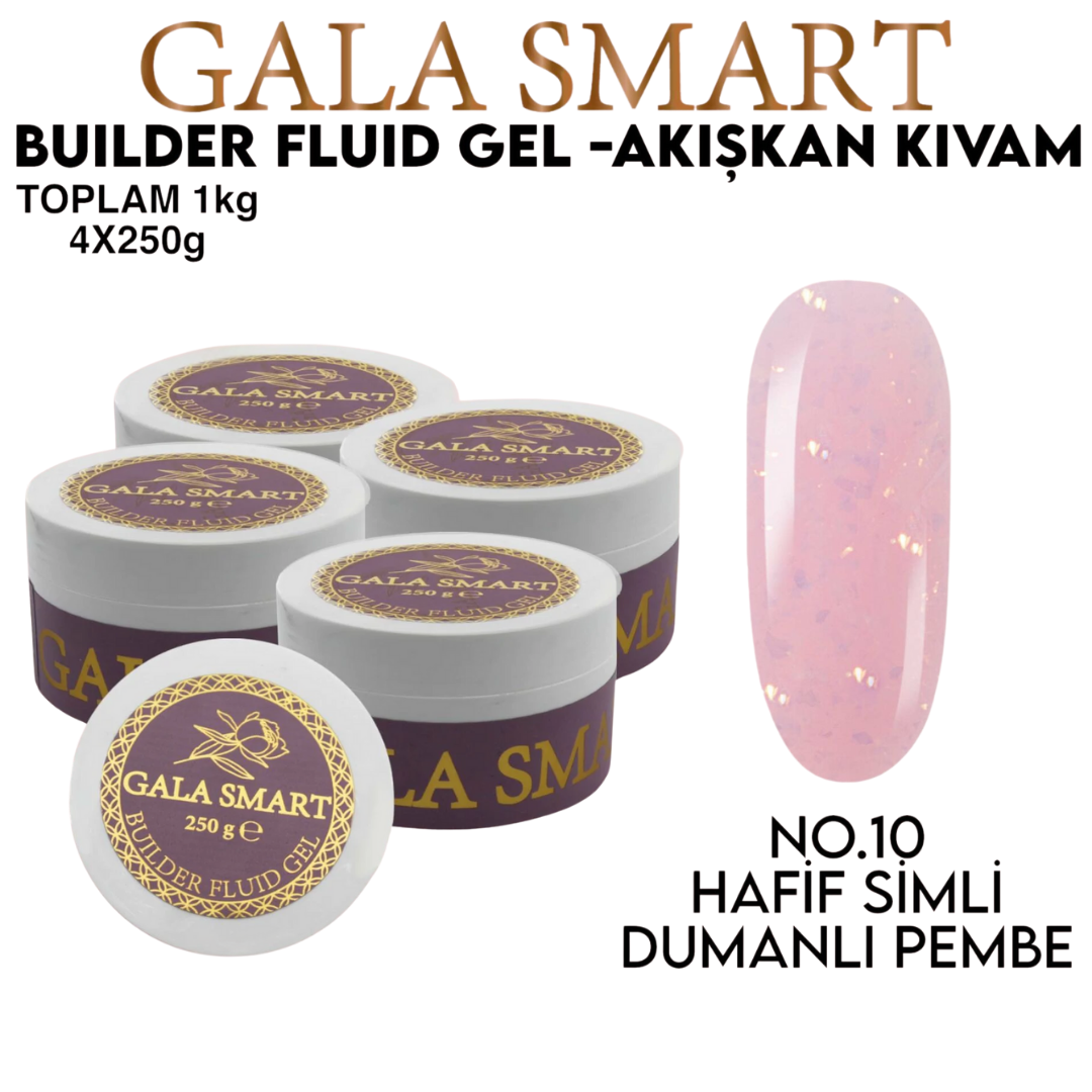 Gala Smart Builder Fluid Gel-Eko Paket1000 G - No:10
