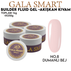 Gala Smart Builder Fluid Gel-Eko Paket 1000 G - No:08