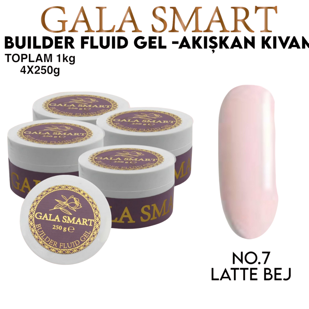Gala Smart Builder Fluid Gel-Eko Paket1000 G - No:07