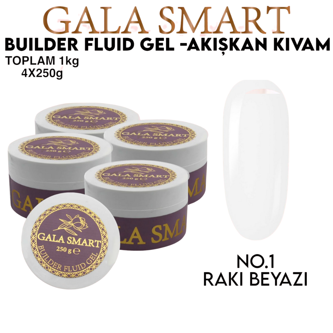 Builder Fluid Gel Rakı Beyazı | 1000 G Eko Paket No:1