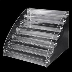 Oje Rafı - Şeffaf Pleksi - 7 Katlı